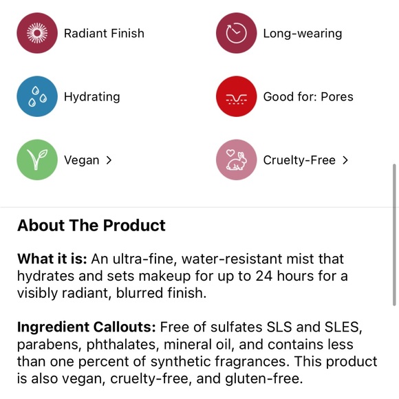 BNIB‼️HOURGLASS VEIL Setting Spray FS - Picture 6 of 6